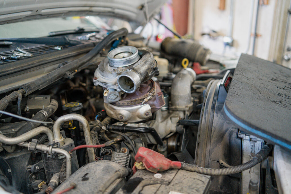 Ford 6.7L repairing the turbo